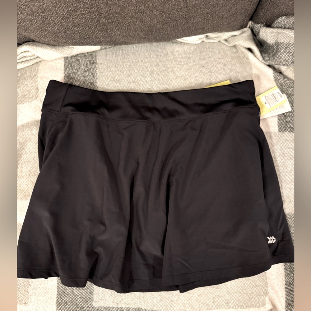 All in Motion High Rise Black Athletic Skort NWT